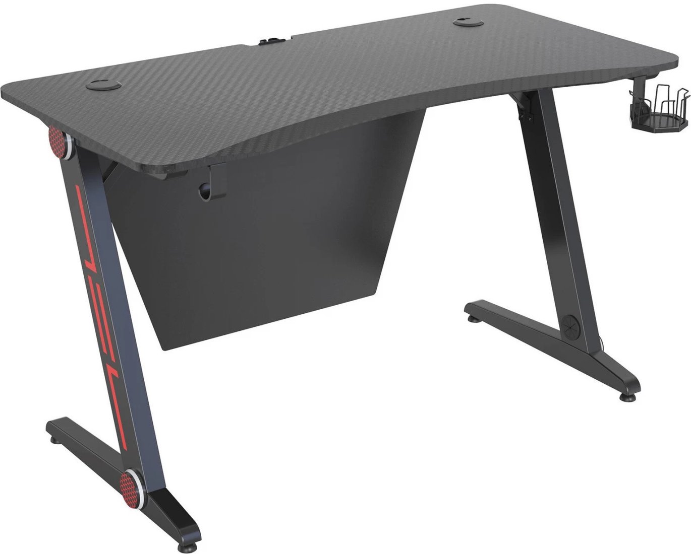 

Геймерский стол CACTUS CS-GTZ-BKRD-CARBON