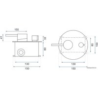 Смеситель Rea Lungo Rose Gold B6930 (розовое золото)