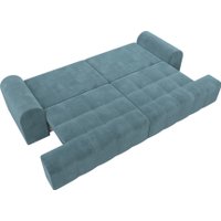 Диван Лига диванов Лига-080 131115 (велюр Seven 113 бирюзовый)