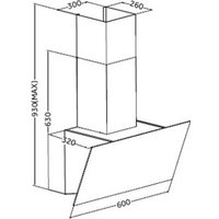 Кухонная вытяжка ZorG Alma 1080 60 S (белый)