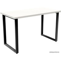 Стол TMB Loft Трентон разборный 1200х700 36 мм (альпийский белый/черный)