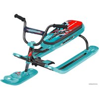 Снегокат Nika Джамп СНД1/SB (гонки/черный каркас)