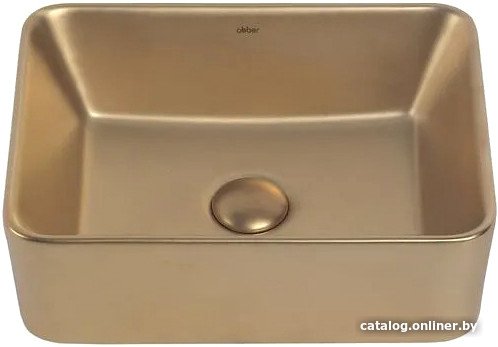 Умывальник Abber Rechteck AC2213MMG (золото матовый)