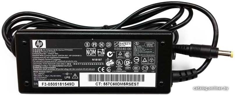 

Сетевое зарядное HP 239427-003