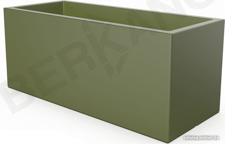 Кашпо Berkano Cubric 120*50 DB (темно-зеленый)