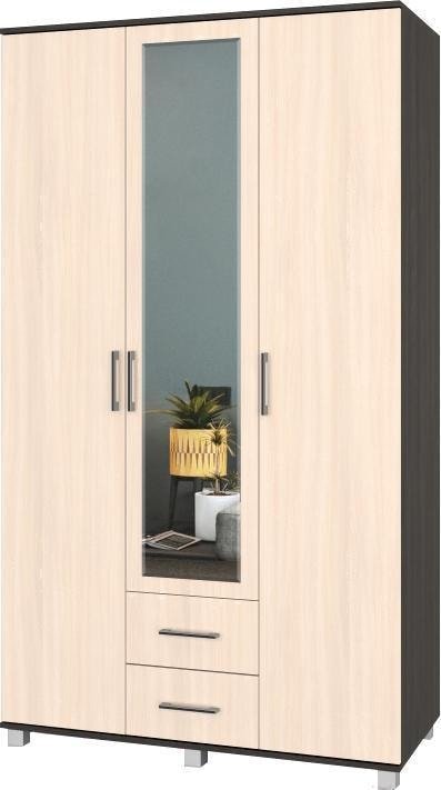 

Шкаф распашной Modern Ева Е34 (венге/дуб млечный)