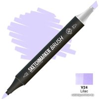 Маркер художественный Sketchmarker Brush Двусторонний V24 SMB-V24 (сиреневый) в Солигорске