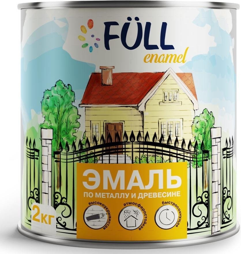 

Эмаль Full ПФ-115 2 кг (голубой)