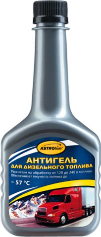 ASTROhim Антигель для дизельного топлива (на 120-140л) 300 мл (АС-121)