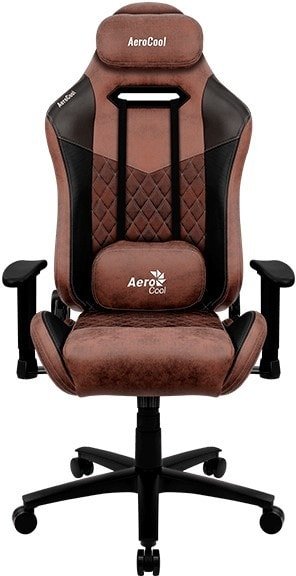 

Игровое (геймерское) кресло AeroCool Duke Punch Red (черный/красный)