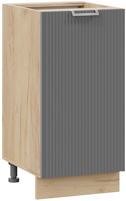 

Шкаф напольный Трия Кимберли 1Н4 (дуб крафт золотой/титан)