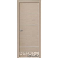 Межкомнатная дверь Юркас Deform H12 ДГ 90x200 (дуб французский капучино)