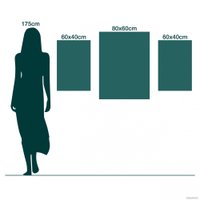 Картина Stamprint Песочные руиные CS006 SET3 (80x160)