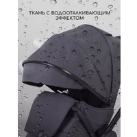 Универсальная коляска Rant Basic Wave RA162 (2 в 1, graphite)