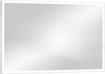 Континент Зеркало Frame White Led 120x80