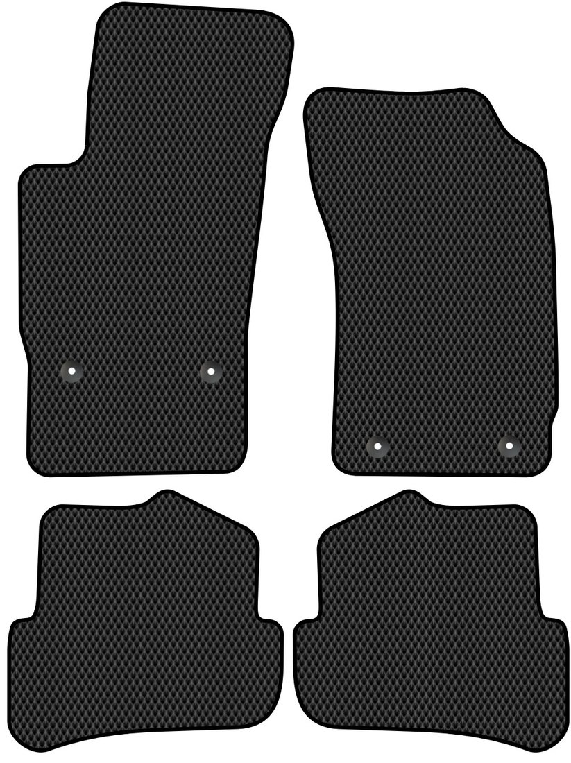 

Комплект ковриков для авто Alicosta Audi A1 I (хэтчбек 5 дв / 8XA, 8X1) 2010 - 2016 (черный, ромб)