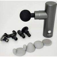 Перкуссионный массажер Miru BM-18 (8 насадок, серый) в Бресте