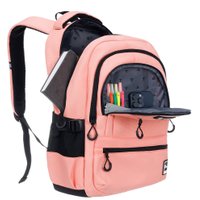 Школьный рюкзак Torber Class X T80022-P + мешок для обуви (персиковый)