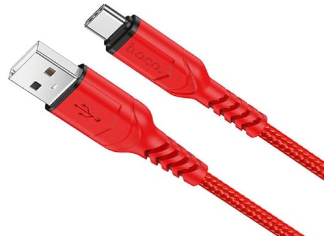 

Кабель Hoco X59 Victory USB Type-A - USB Type-C (2 м, красный)