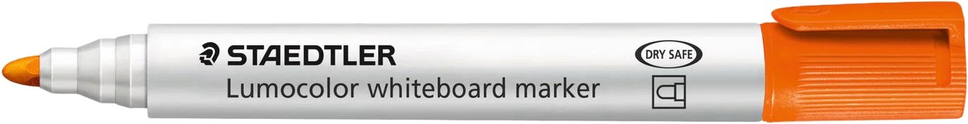 

Маркер Staedtler Lumocolor whiteboard marker 351-4 (1 шт, оранжевый)