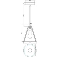 Подвесная люстра Deko-Light Puppis 342108