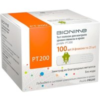 Тест-полоски Bionime PТ 200 (100 шт) в Витебске