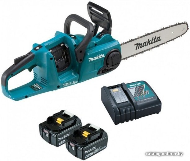 Аккумуляторная пила Makita DUC 353 RTE (с 2-мя АКБ)