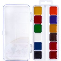 Акварельные краски Юнландия Веселый шмель 192362 (12 цв)