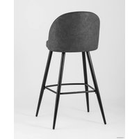 Стул Stool Group Лион BC-99004B (экокожа/темно-серый/черные ножки)