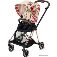 Универсальная коляска Cybex Mios (2 в 1, spring blossom light, шасси rose gold)