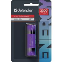 Аккумулятор Defender 18650-1BL 2200 mAh