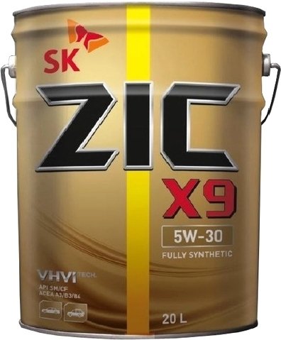

Моторное масло ZIC X9 5W-30 20л