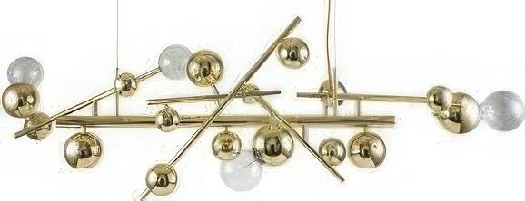 

Подвесная люстра Indigo Saldo 11033/6PL Gold