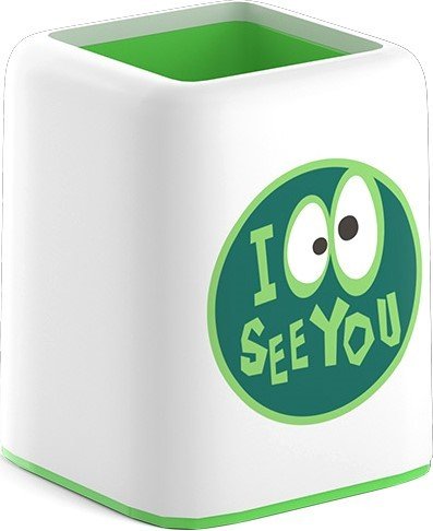 

Подставка настольная Erich Krause Forte Real Croco 55847 (белый/зеленый)