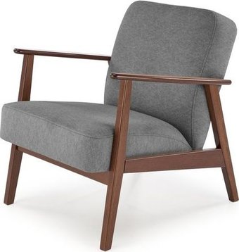 Интерьерное кресло Halmar Milano 1s tap. castel 93 (серый)