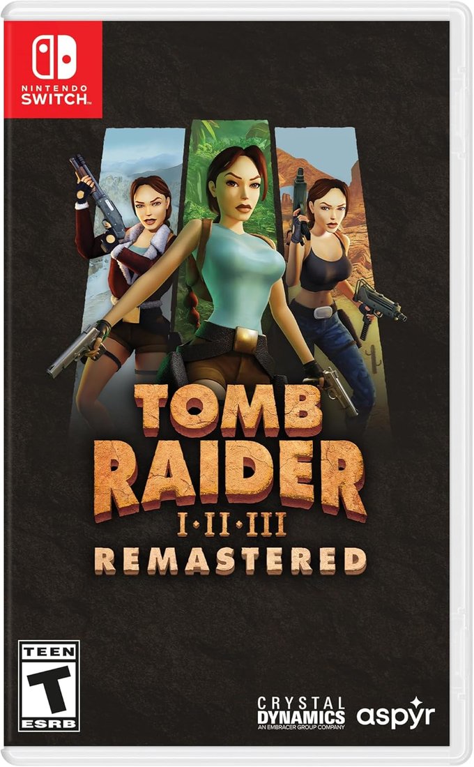 

Tomb Raider I-III Remastered для Nintendo Switch
