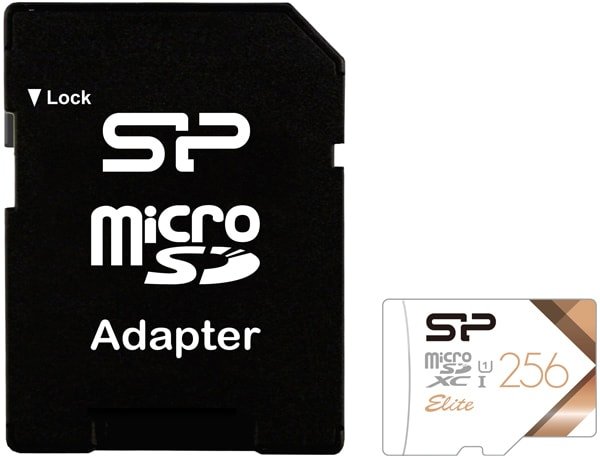 

Карта памяти Silicon-Power Elite microSDXC SP256GBSTXBU1V21SP 256GB (с адаптером)