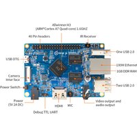 Одноплатный компьютер Orange pi PC 1GB RD003