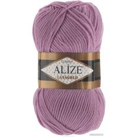 Пряжа для вязания Alize Lanagold 28 (240 м, сухая роза)