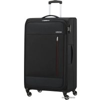 Чемодан-спиннер American Tourister Heat Wave Jet Black 80 см