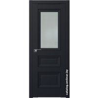 Межкомнатная дверь ProfilDoors 2.94U L 80x200 (черный матовый, стекло матовое)