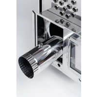 Свободностоящая печь-камин Инвент Средний с теплообменником (со стационарными экранами)