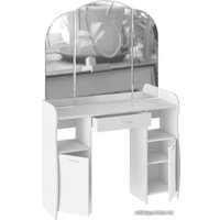 Туалетный столик с зеркалом Трия София Т2 (белый)