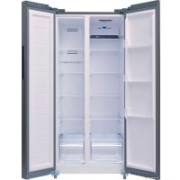 Холодильник side by side Weissgauff WSBS 500 Inverter NoFrost Inox Glass