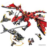 Конструктор Lion King NinjaGo 180092 Первый страж Красный Дракон