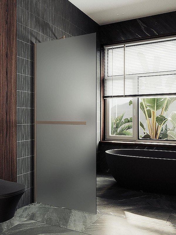 

Душевая стенка MaybahGlass 69x195 MGD-725-2ш (сатин стекло/бронза)
