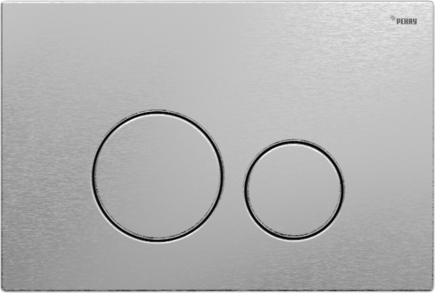 Панель смыва Pexay Nova Orb Steel (брашированная сталь матовый)