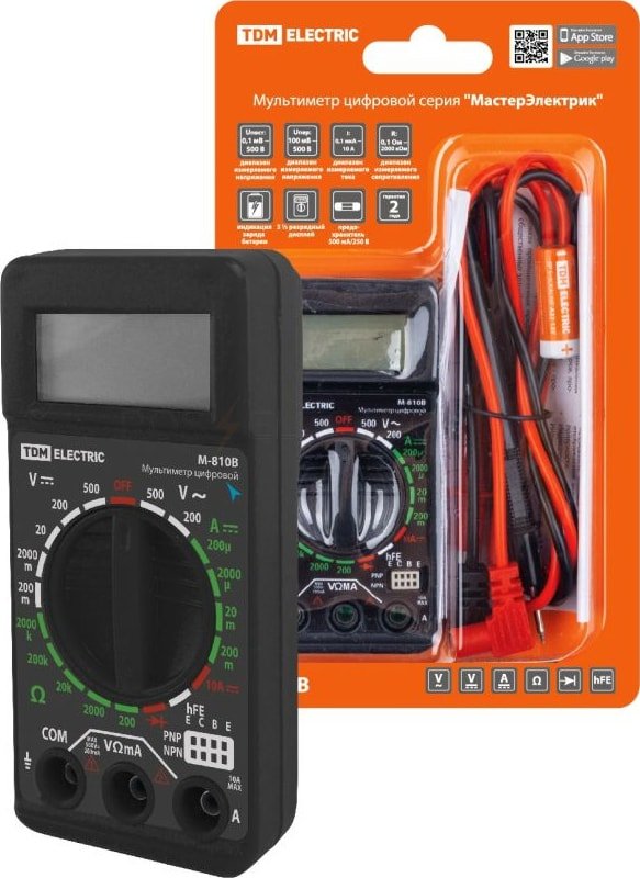 

Мультиметр TDM Electric М-810В
