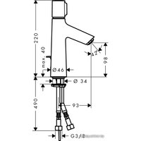 Смеситель Hansgrohe Talis Select S 72042000