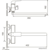 Смеситель Gappo G2250-8